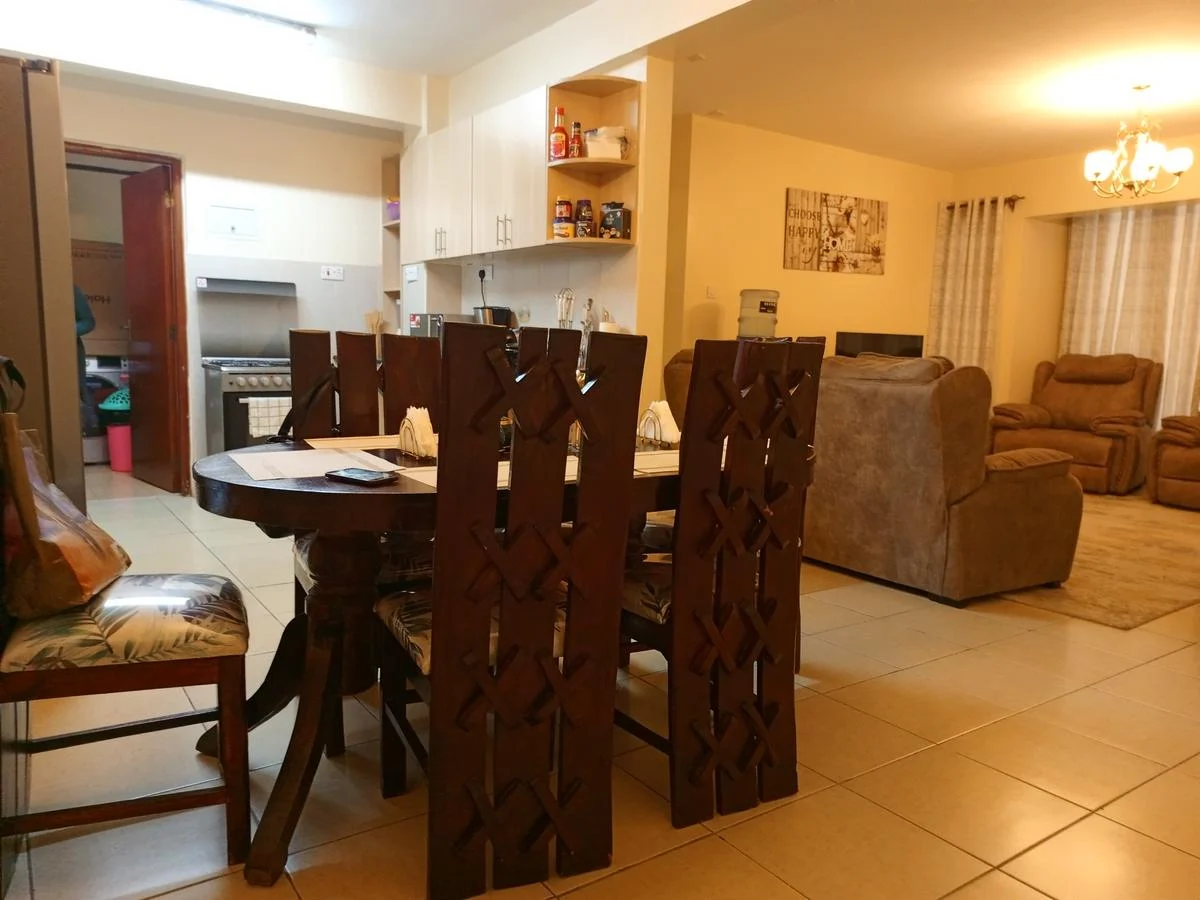 FURNISHED MODERN 3 BEDROOM MASTER ENSUITE APARTMENT IN LANGATA